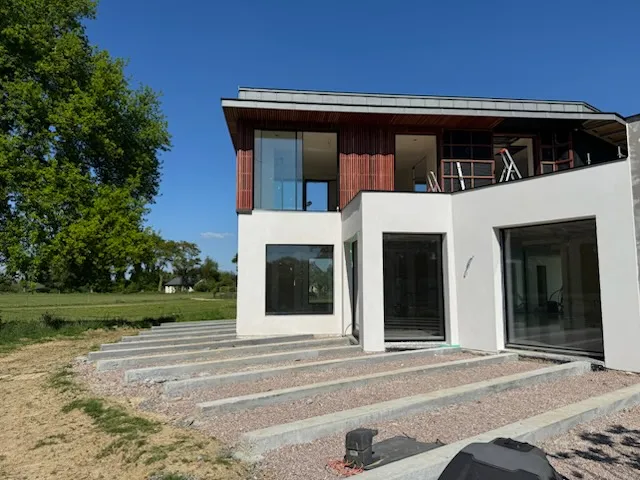 extension maison bois breteil